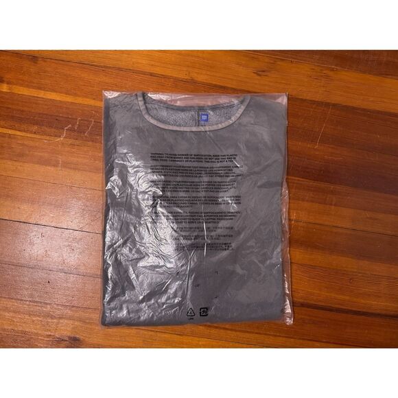 YEEZY GAP UNRELEASED Yoke Shirt Gray - Men's XS  - Fleece Oversized Extra Small - Picture 3 of 4